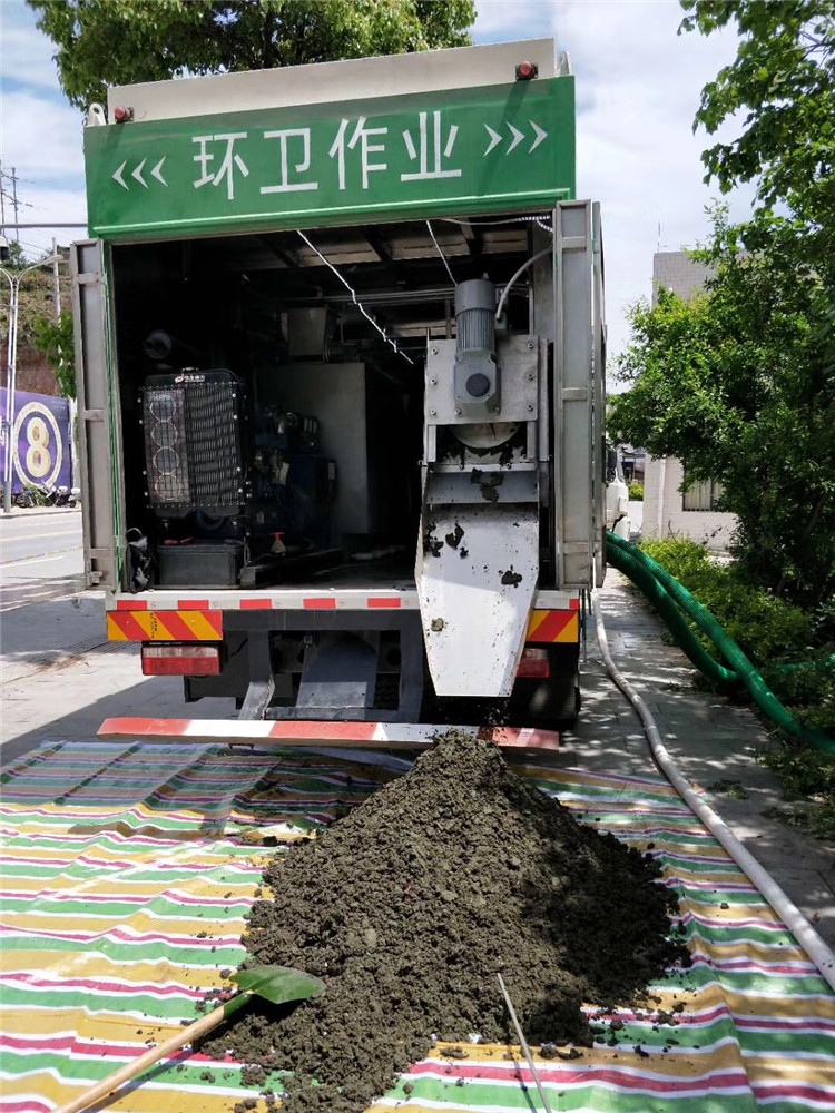 色达淤泥干湿分离