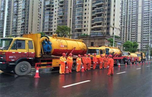 色达市政管道清淤